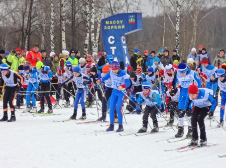 Домодедовцы приняли участие в соревнованиях по лыжным гонкам «Динамовская лыжня»